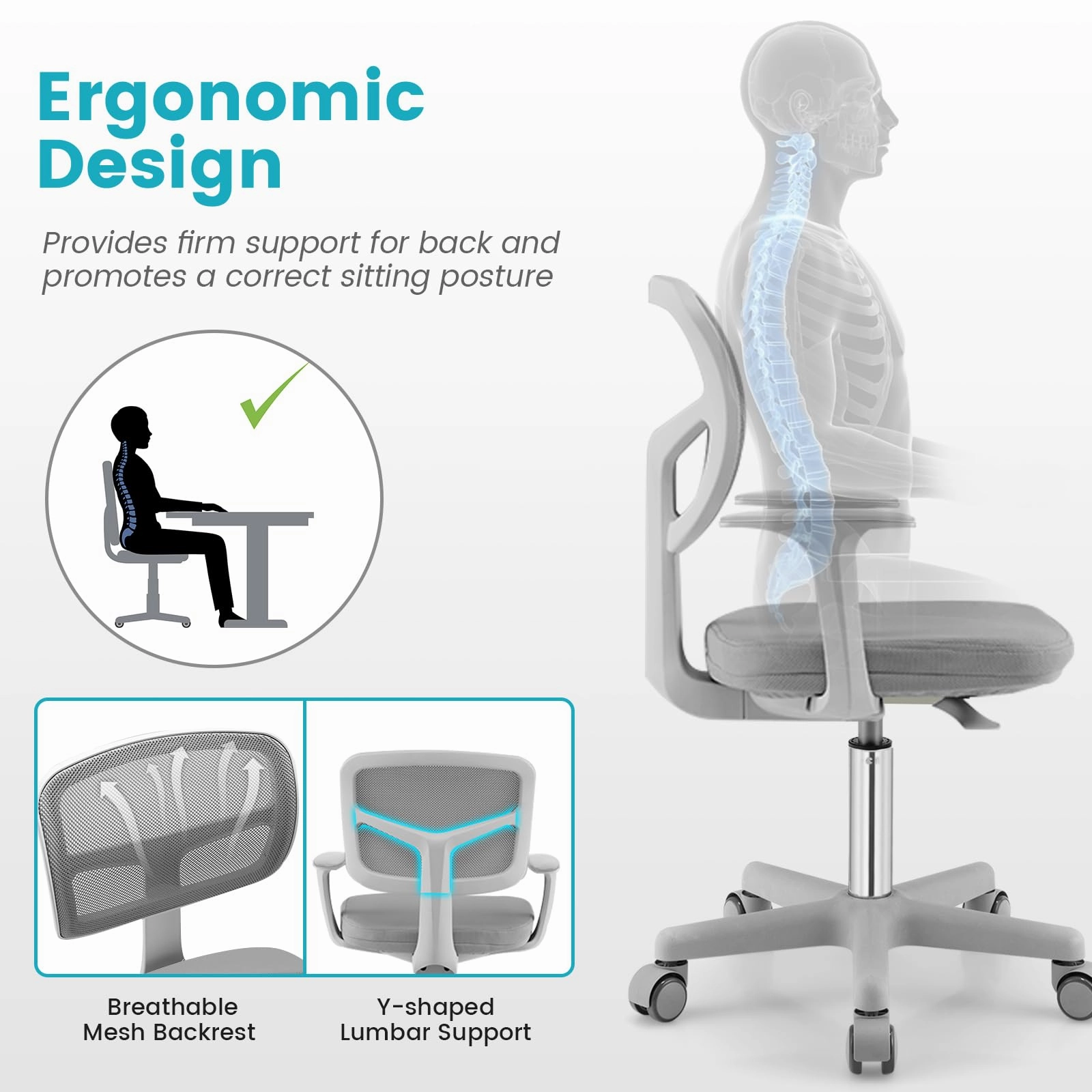 Giantex Kids Desk Chair