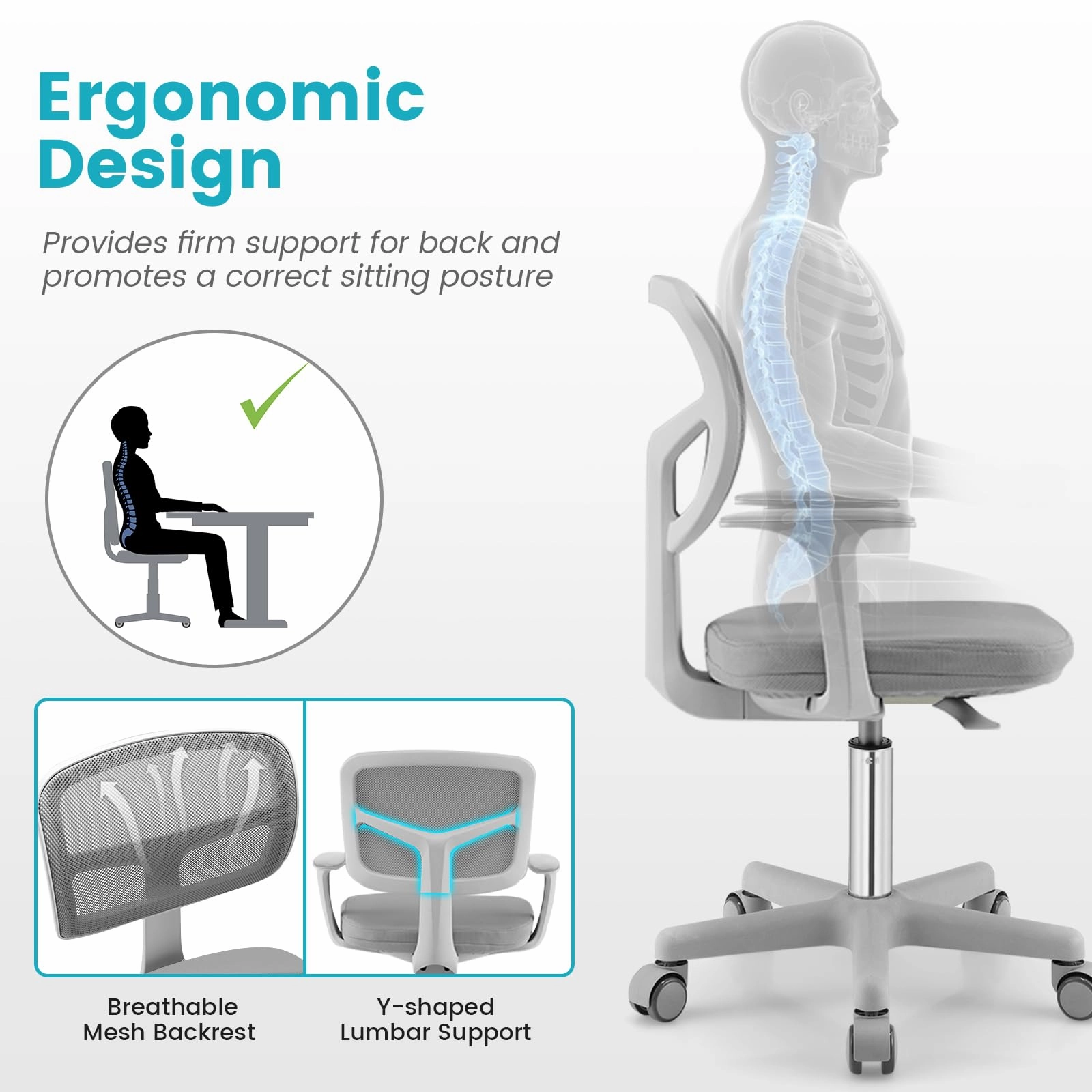 Giantex Kids Desk Chair