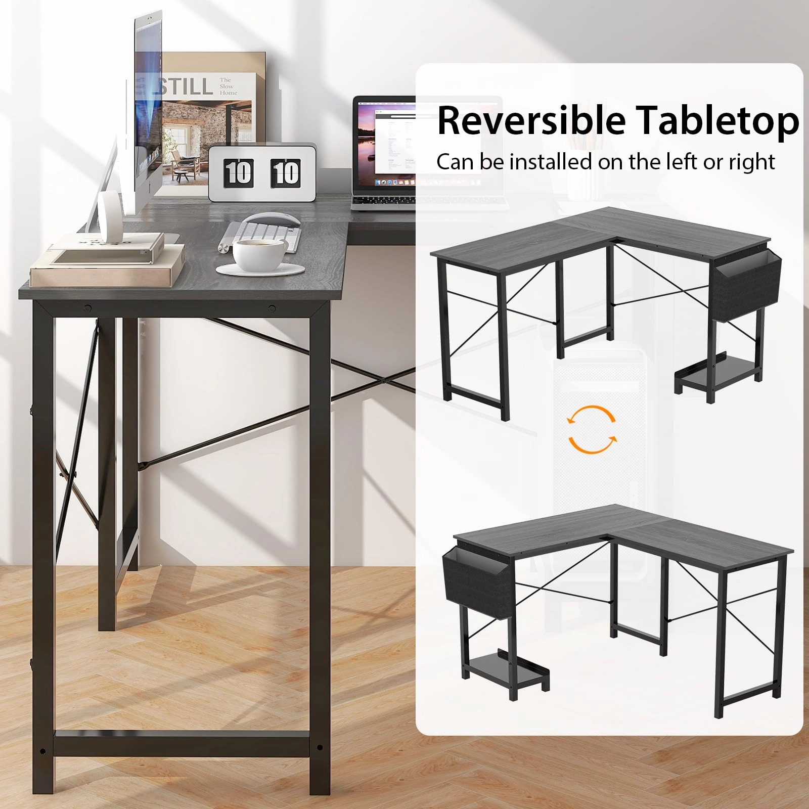 Giantex L-Shaped Computer Desk