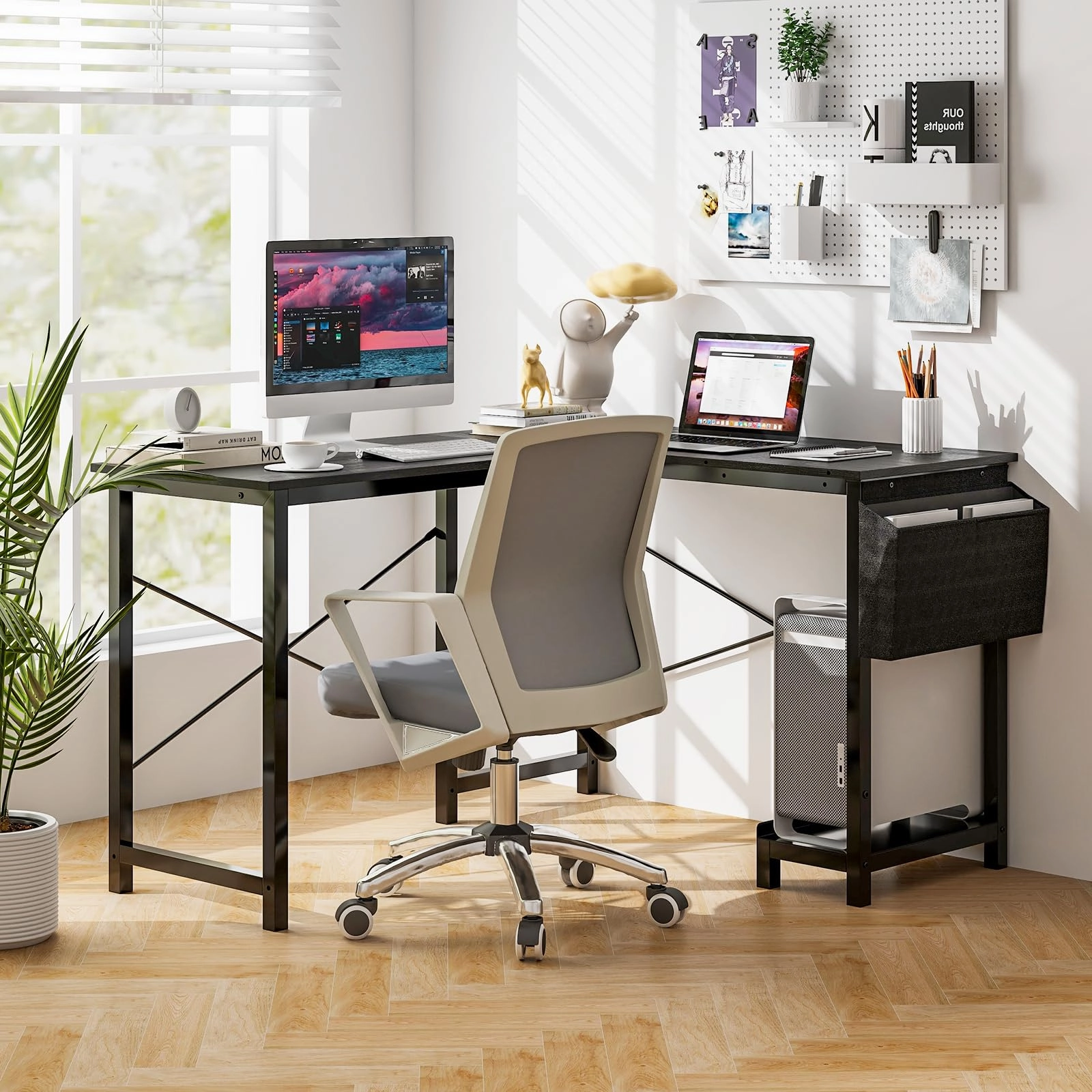 Giantex L-Shaped Computer Desk