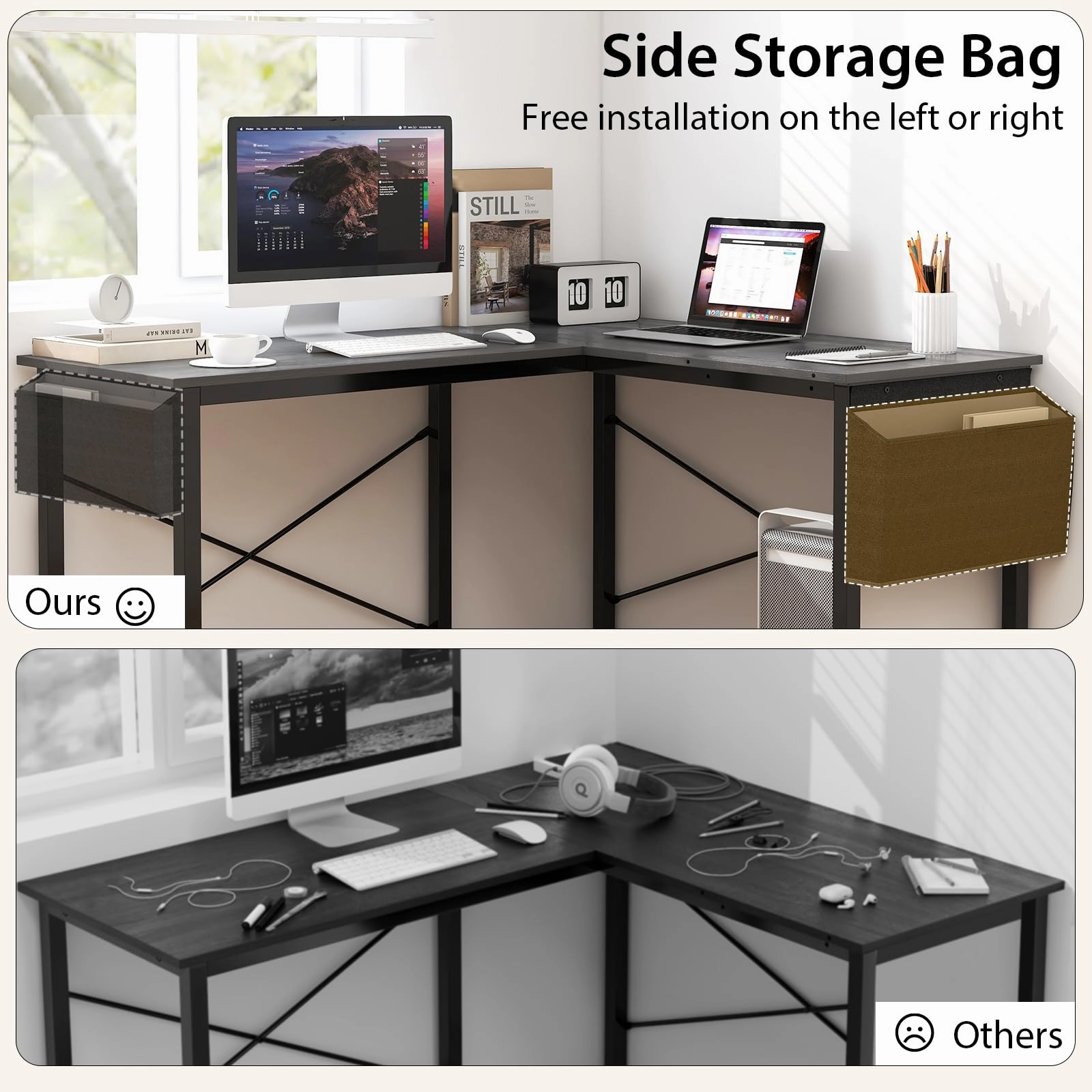 Giantex L-Shaped Computer Desk