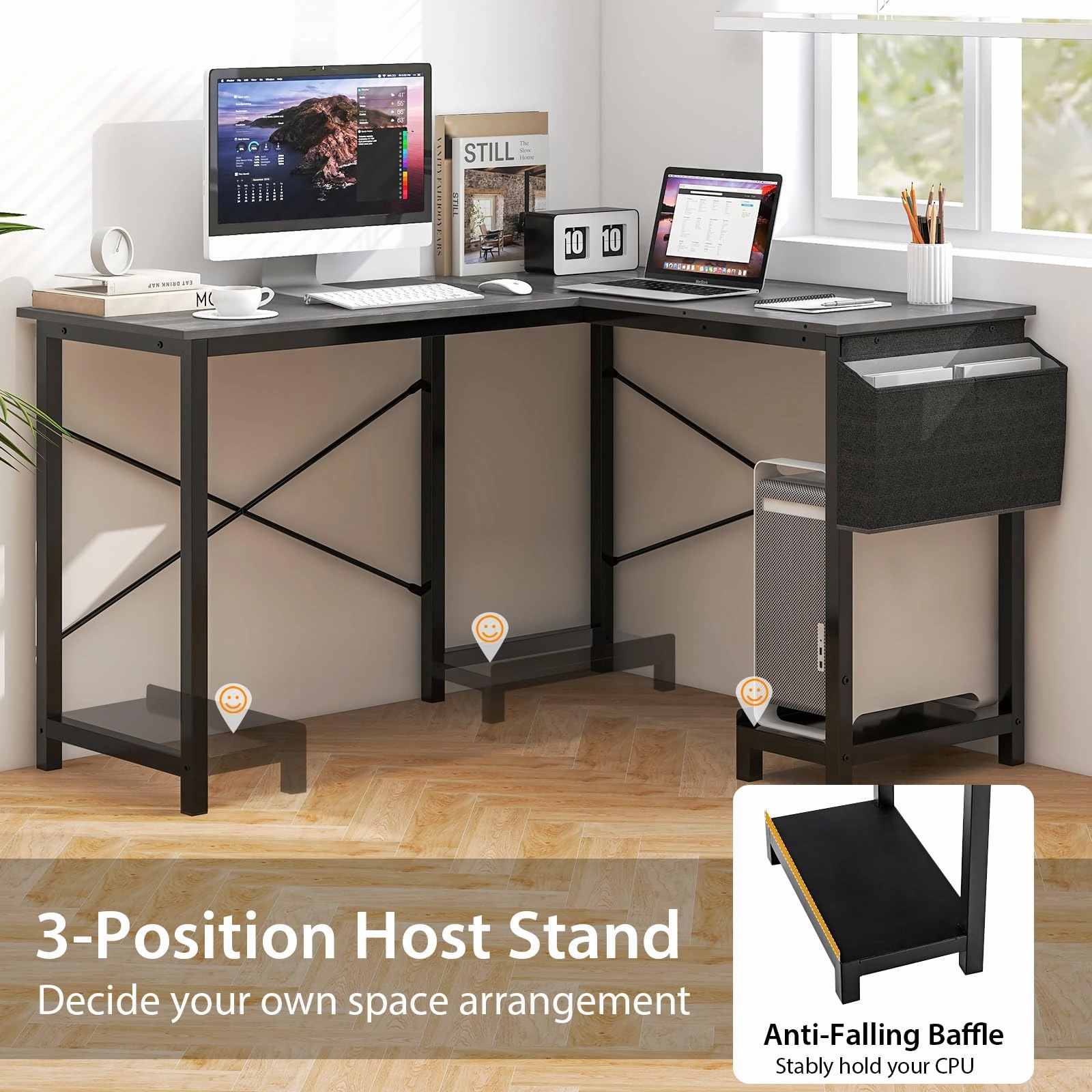Giantex L-Shaped Computer Desk