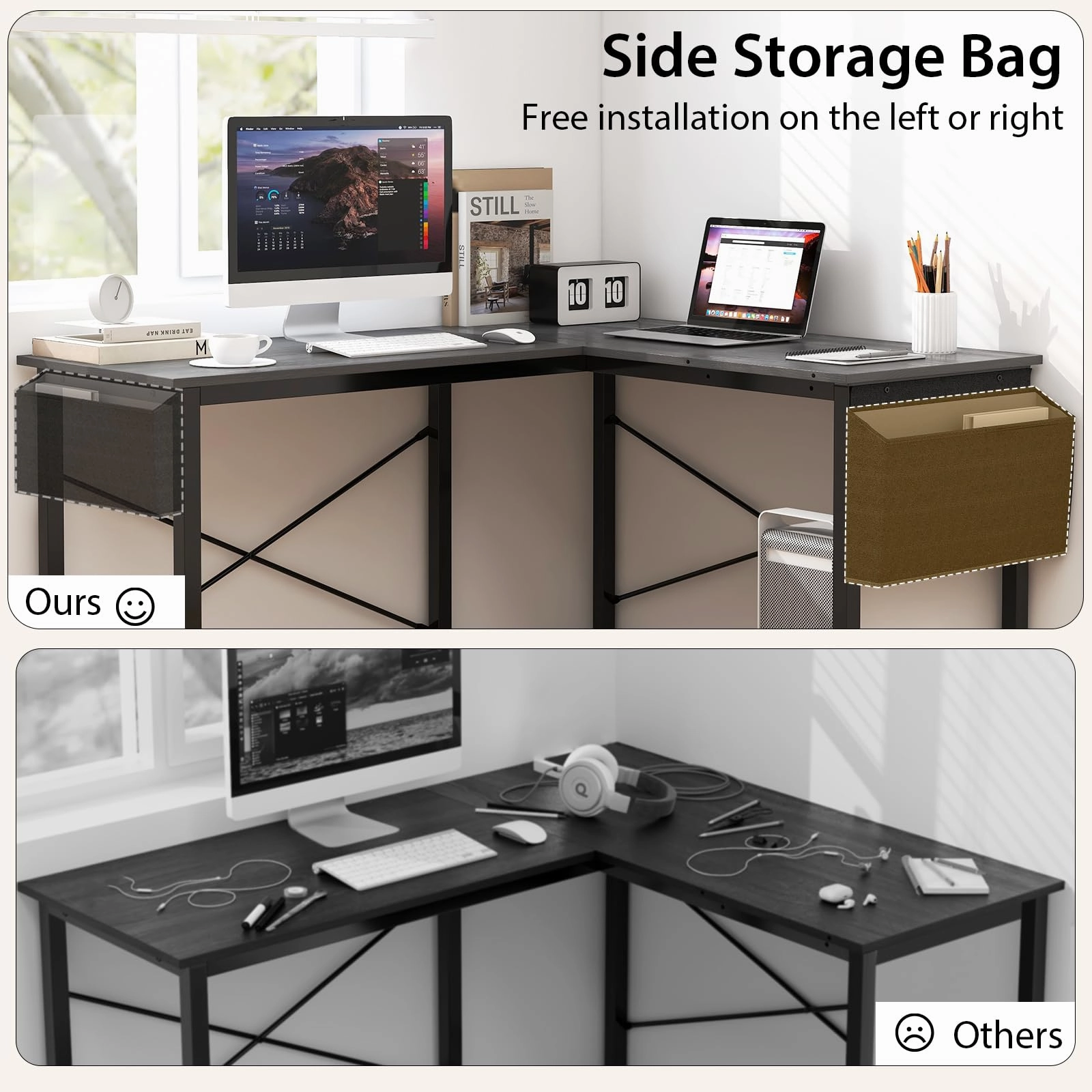Giantex L-Shaped Computer Desk