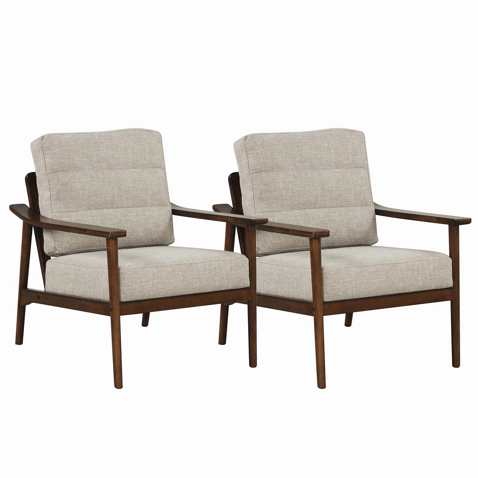 Giantex Mid Century Modern Accent Chair