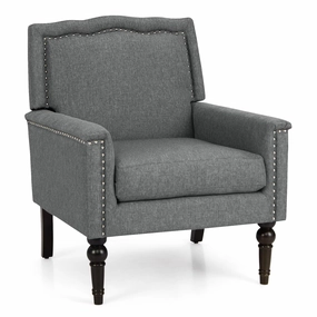 Giantex Mid-Century Modern Accent Chair recliner chair, sleeper chair