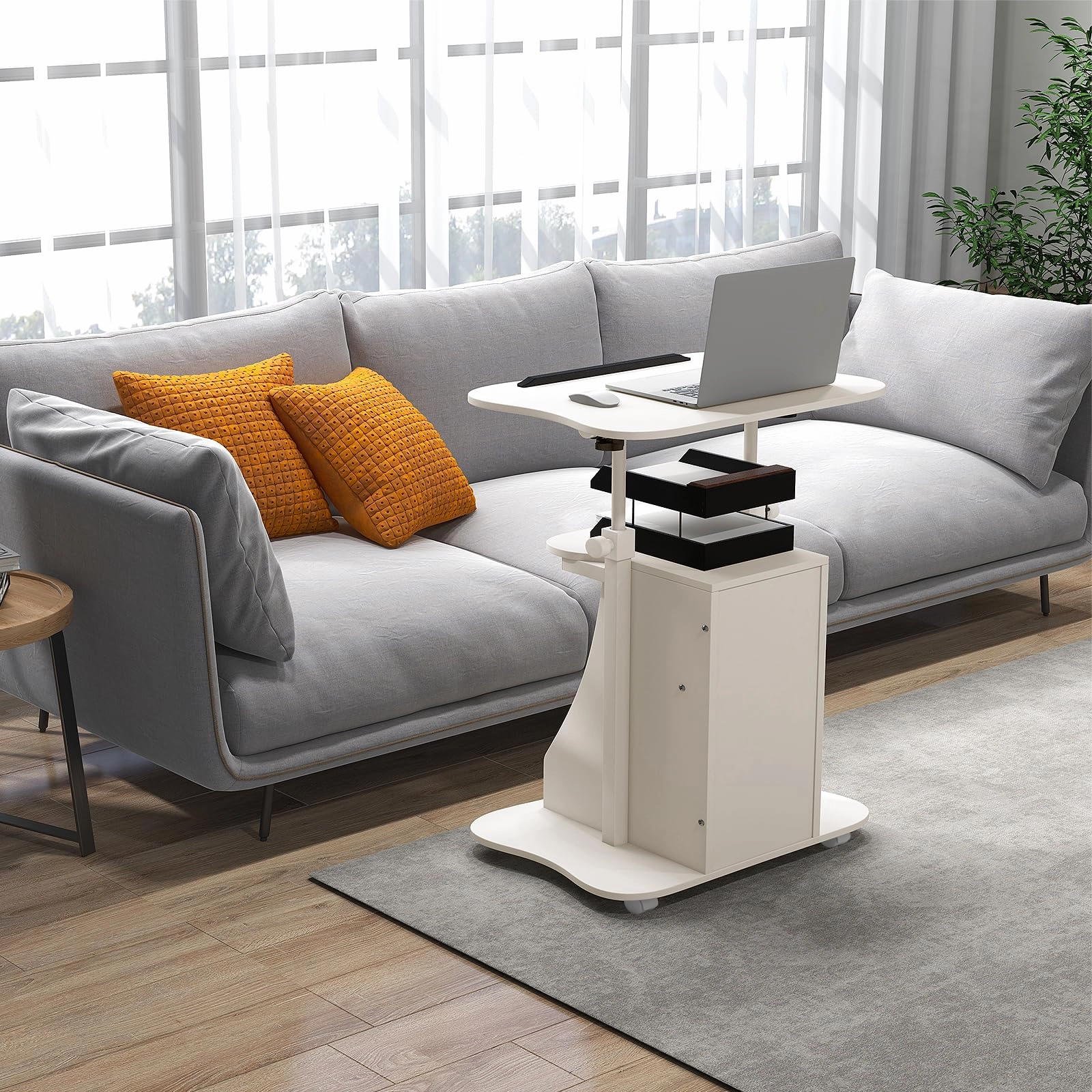 Giantex Mobile Podium Stand