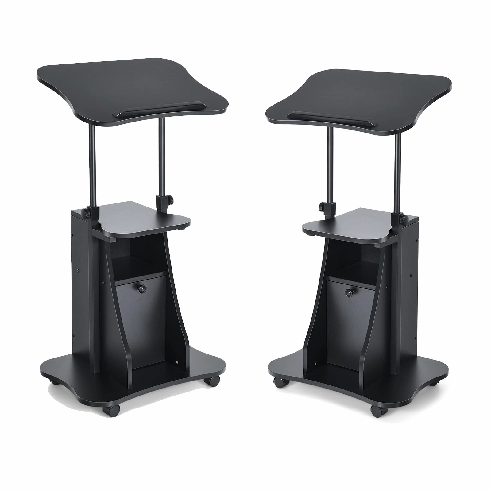 Giantex Mobile Podium Stand