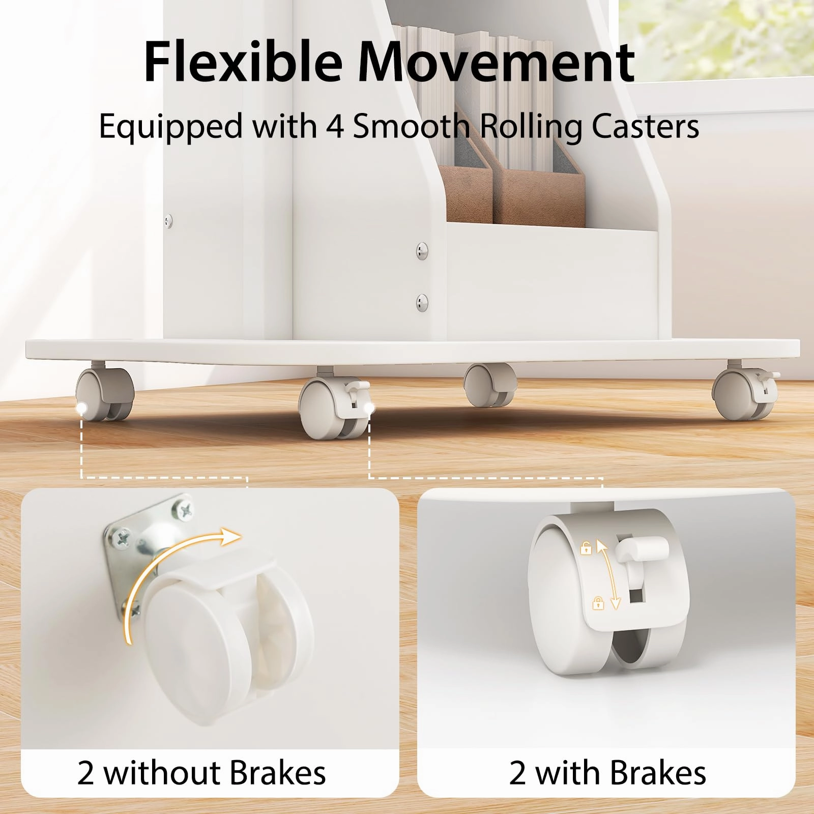 Giantex Mobile Podium Stand