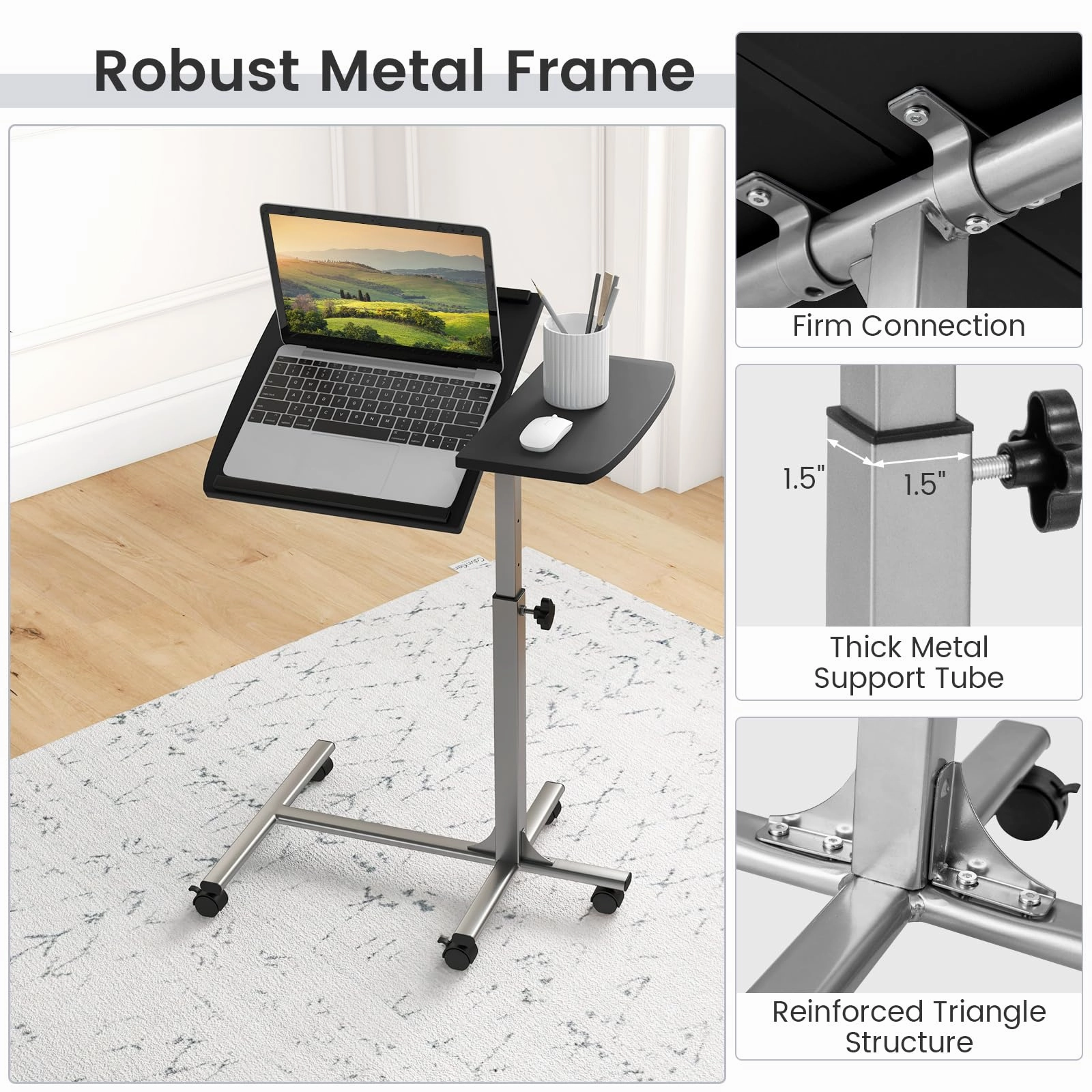 Giantex Mobile Standing Desk