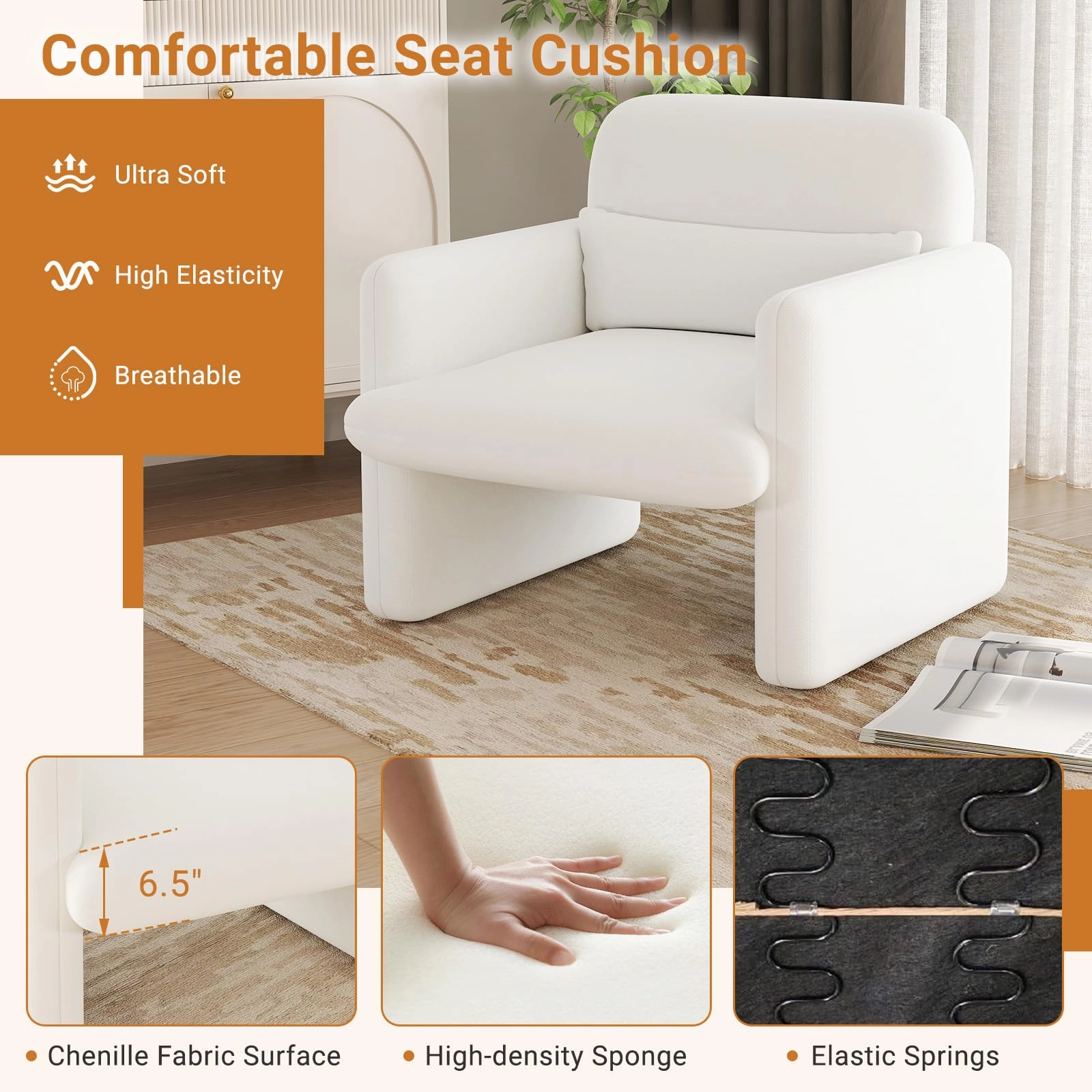 Giantex Modern Accent Chair
