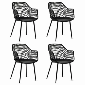 Giantex Modern Dining Chairs Set kitchen towel, placemats