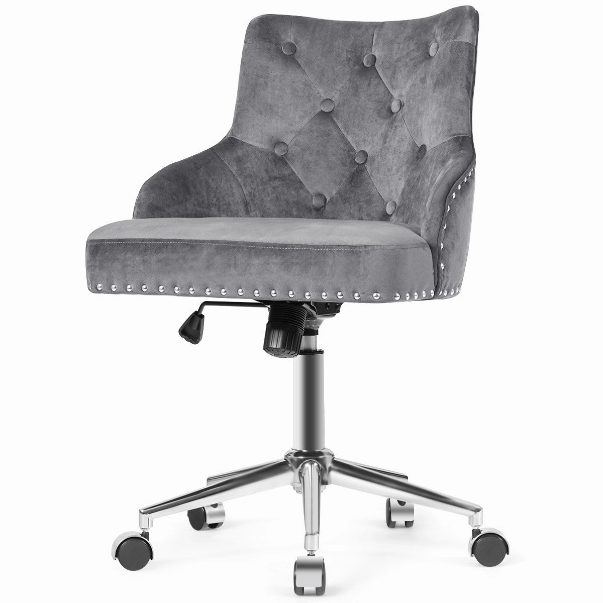 Giantex Modern Home Office Chair, Adjustable Task Chair Computer Desk Chair outdoor dining set, patio table