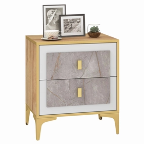Giantex Modern Nightstand with 2 Drawers office chair, ergonomic chair