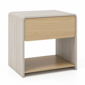 Giantex Modern Nightstand with Drawer Set of 1/2 Storage Open Shelf office chair, ergonomic chair