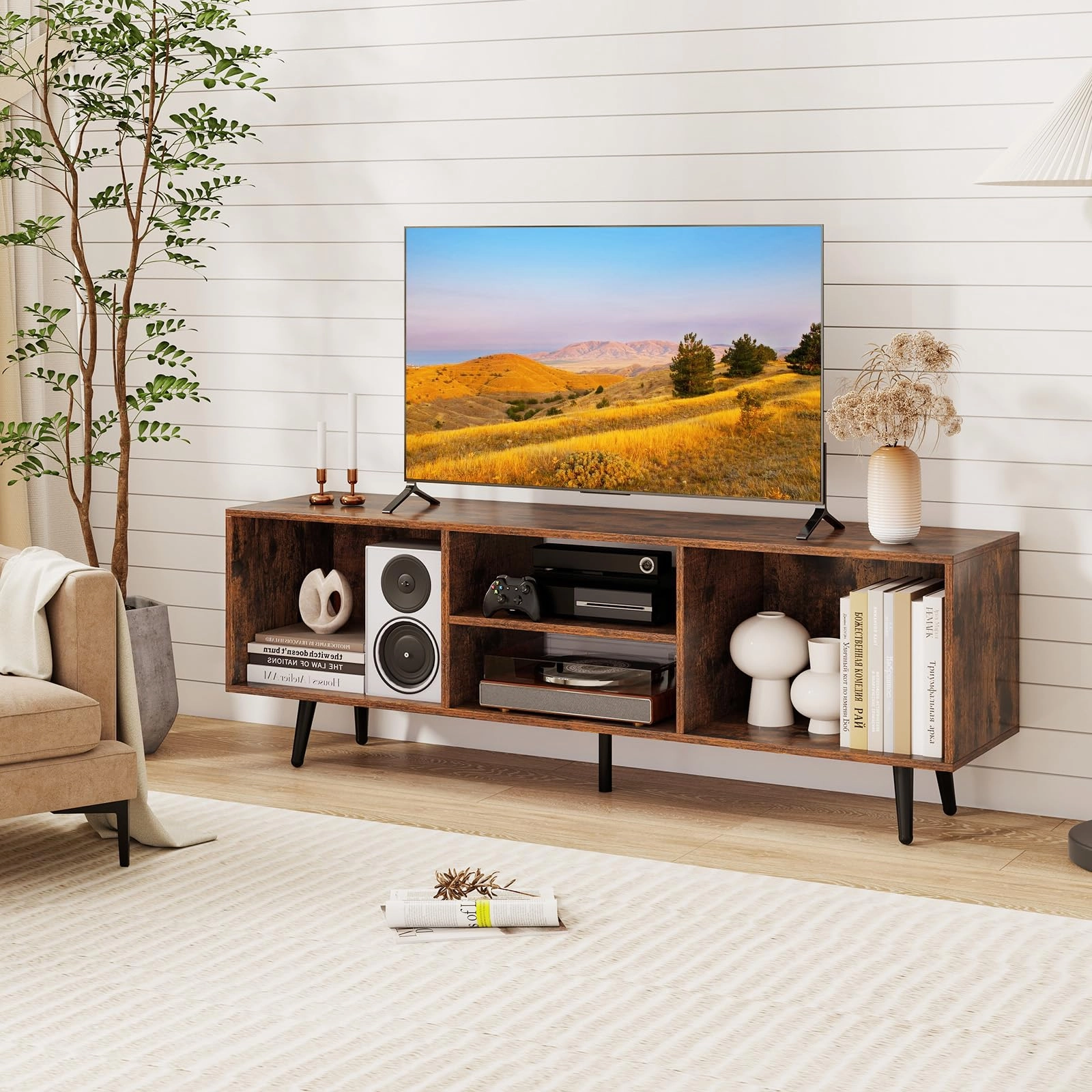 Giantex Modern TV Stand for TVs up to 55"