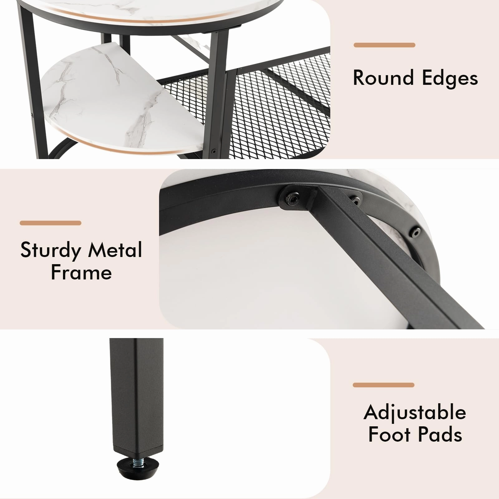 Giantex Nesting Coffee Table Set