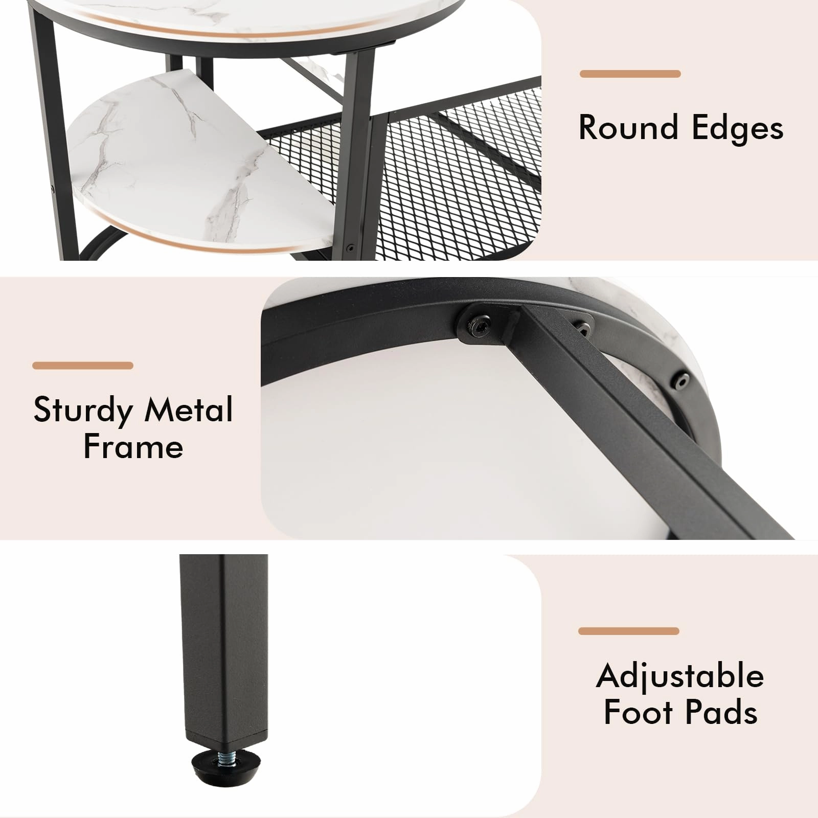 Giantex Nesting Coffee Table Set