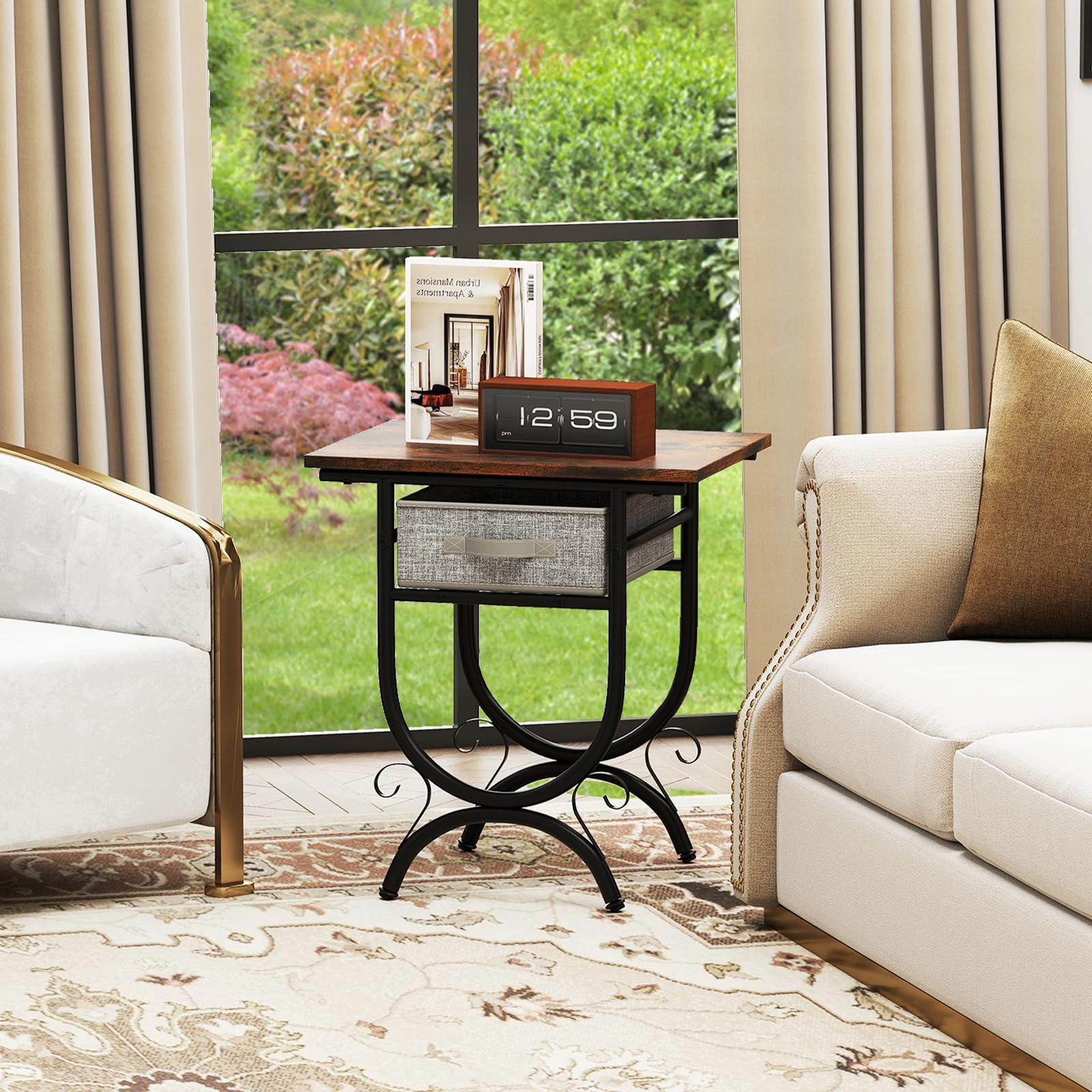 Giantex Nightstand Set of 1/2