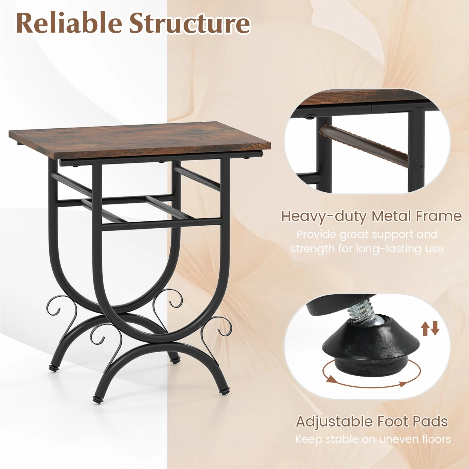 Giantex Nightstand Set of 1/2