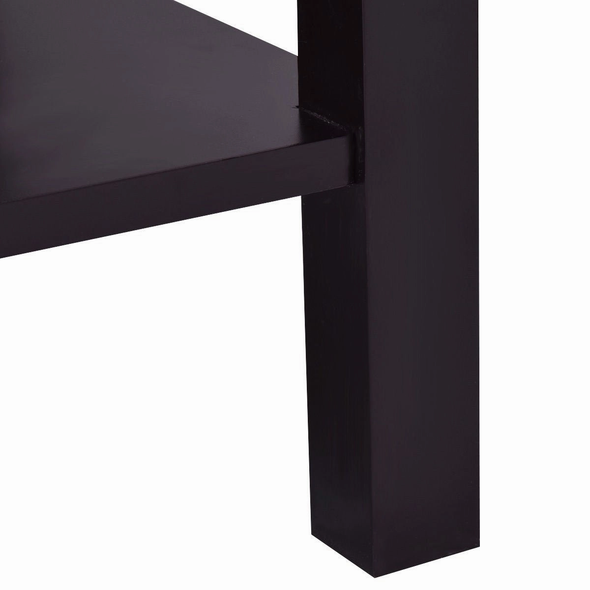 Giantex Nightstand W/Drawer and Shelf, Stable Frame Storage Cabinet