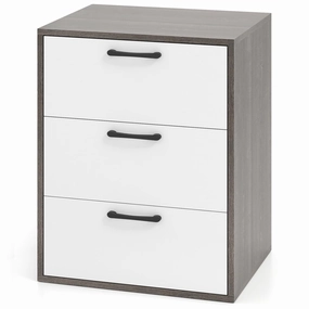 Giantex Nightstand with 3 Drawers for Bedroom Hallway office chair, ergonomic chair
