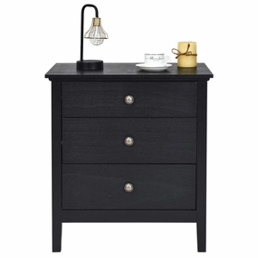 Giantex Nightstand with Drawers Solid Structure Side Table for Storage Bedroom office chair, ergonomic chair