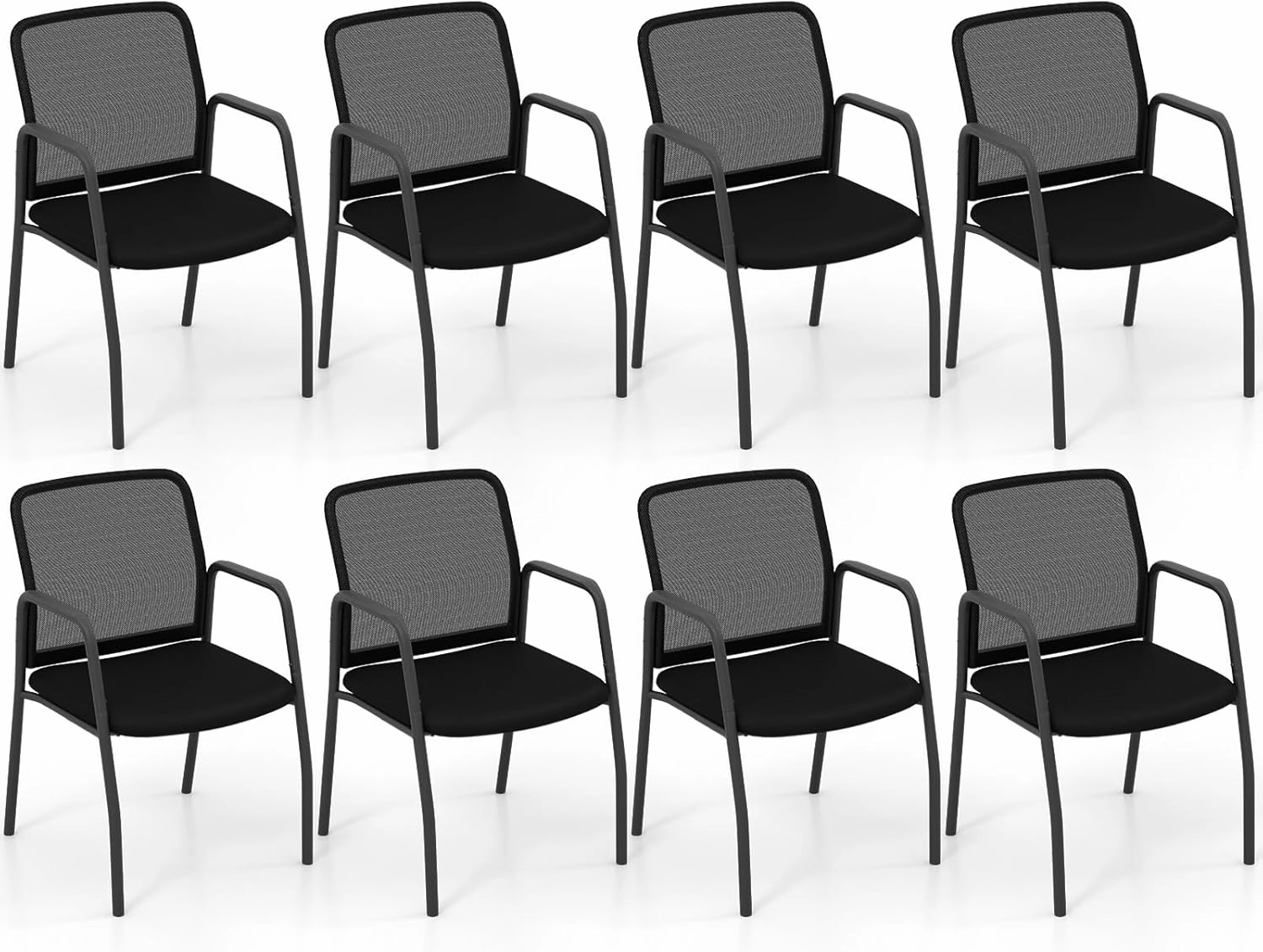 Giantex Office Guest Chair, Waiting Room Chairs with Mesh Back