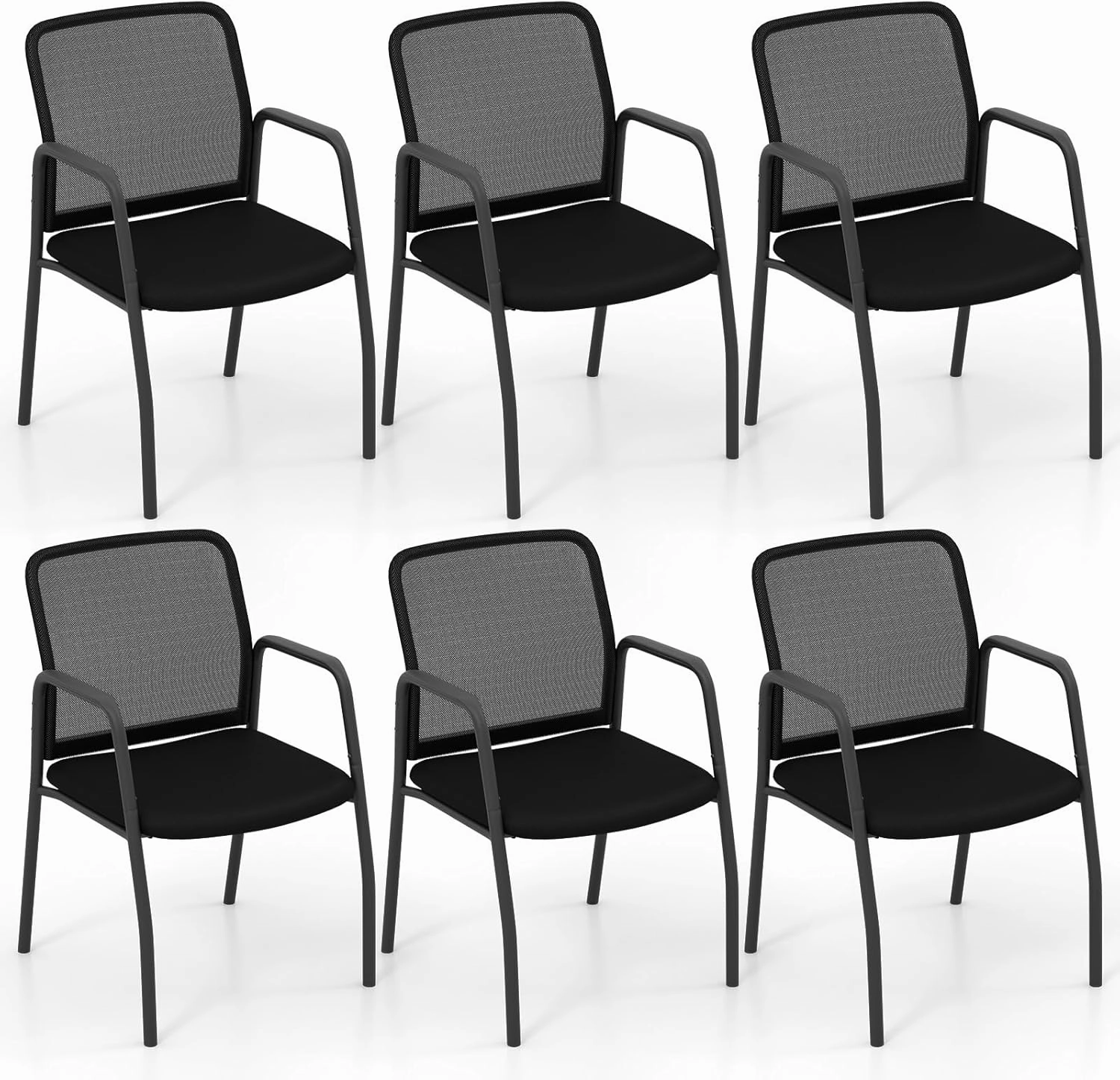 Giantex Office Guest Chair, Waiting Room Chairs with Mesh Back