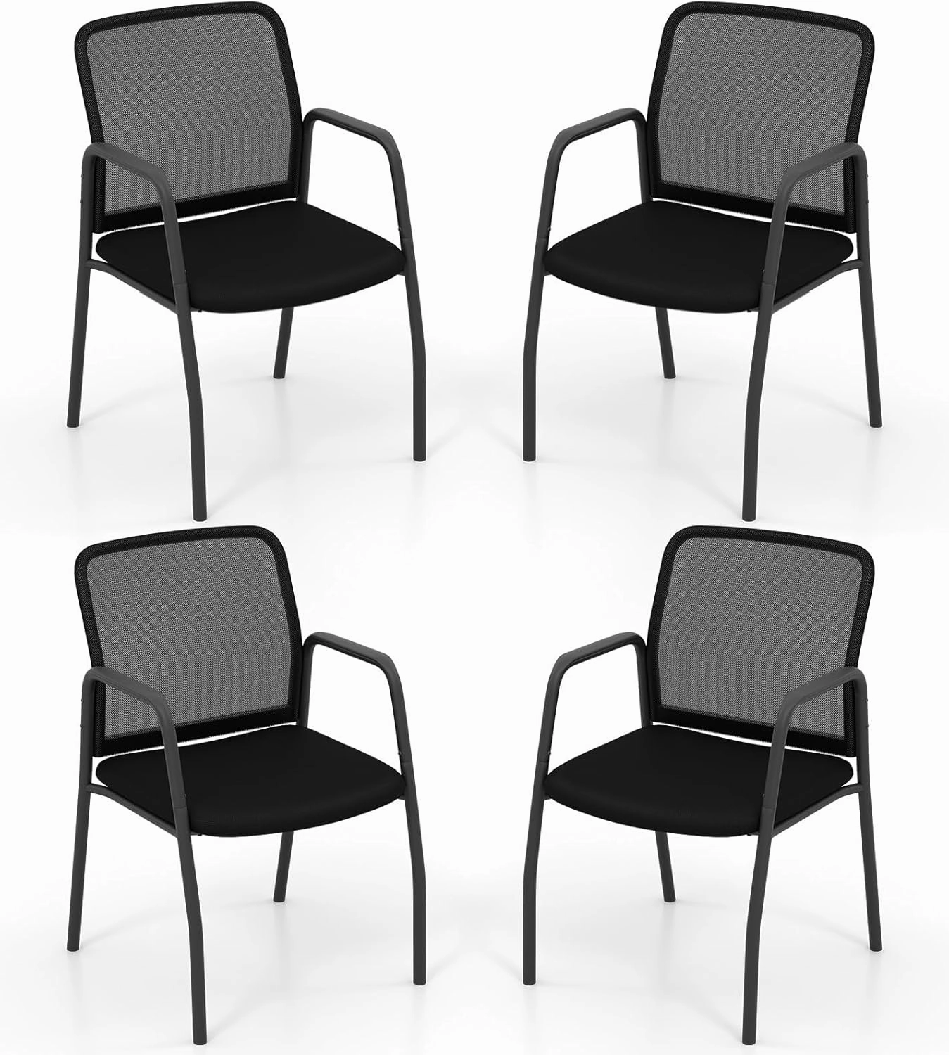 Giantex Office Guest Chair, Waiting Room Chairs with Mesh Back