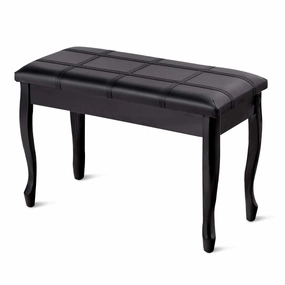 Giantex Piano Bench PU Leather W/Padded Cushion and Music Storage sectional sofa, corner couch