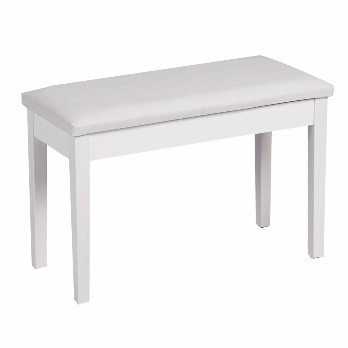 Giantex Piano Bench W/Padded Cushion and Music Storage, Comfortable Double Duet Seat sectional sofa, corner couch