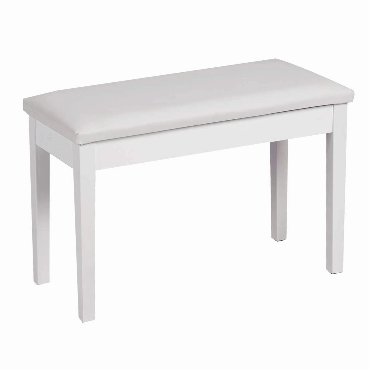 Giantex Piano Bench W/Padded Cushion and Music Storage, Comfortable Double Duet Seat armless chair, modern chair