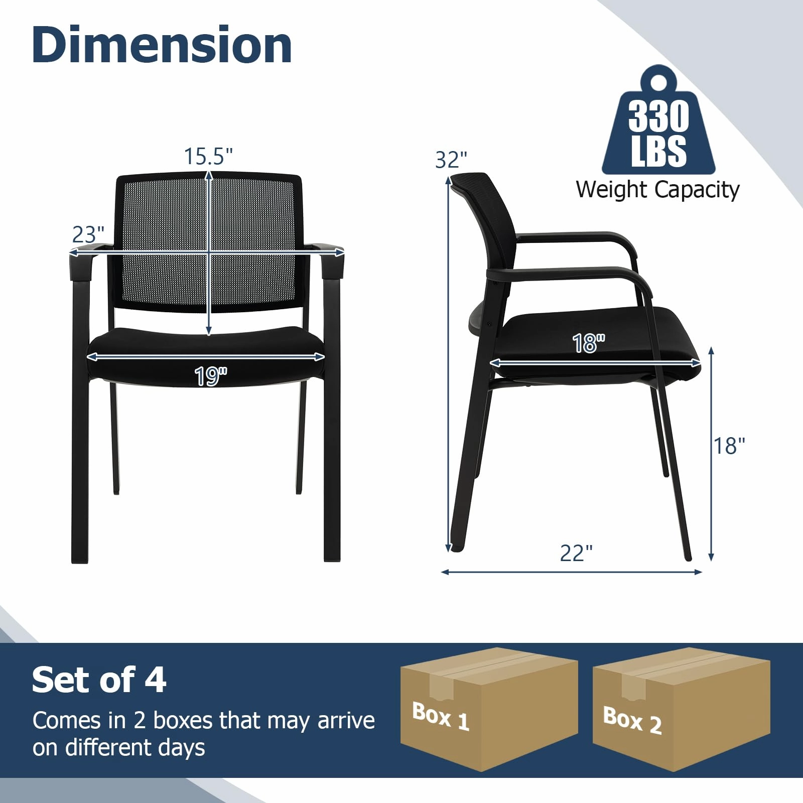Giantex Reception Room Chair Set