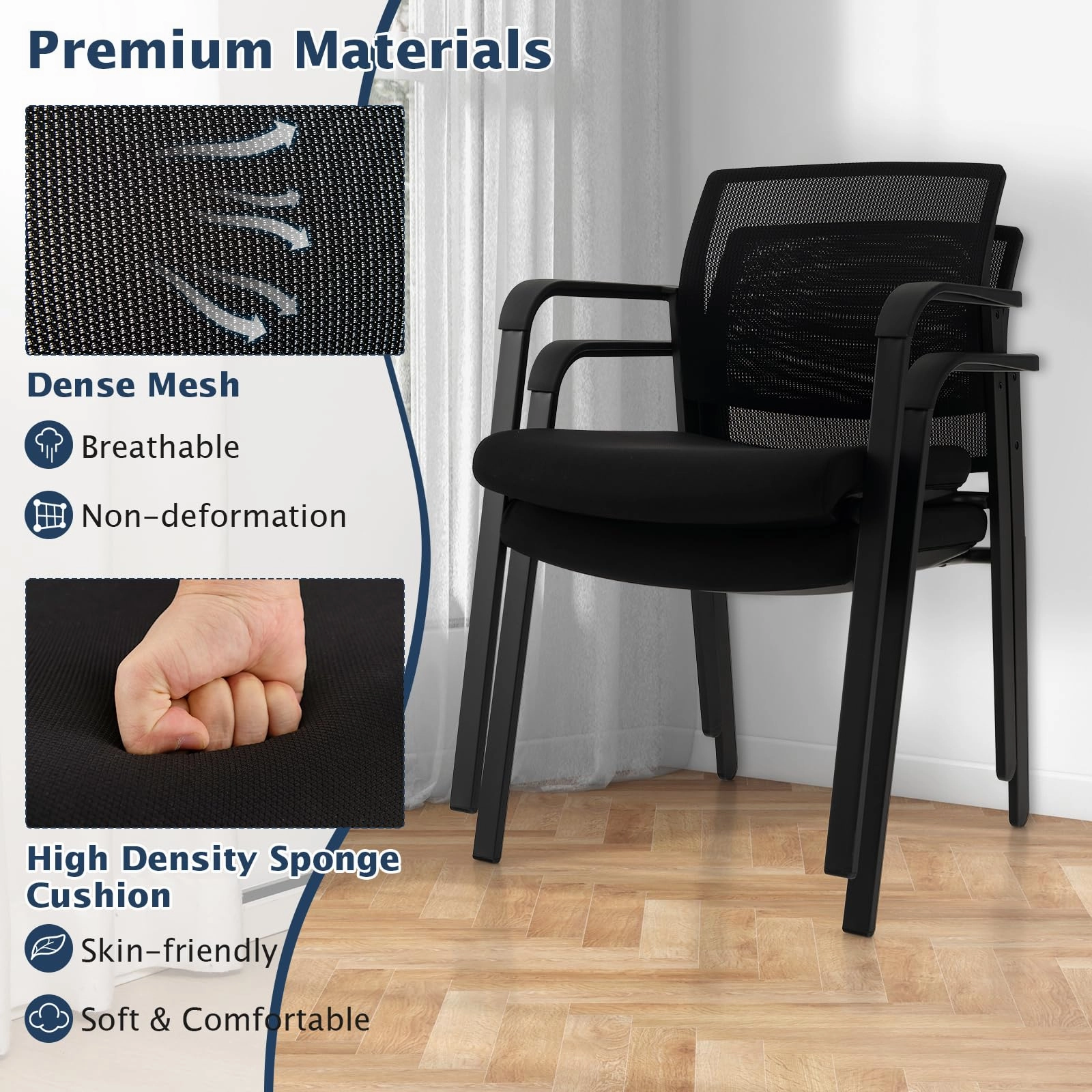Giantex Reception Room Chair Set