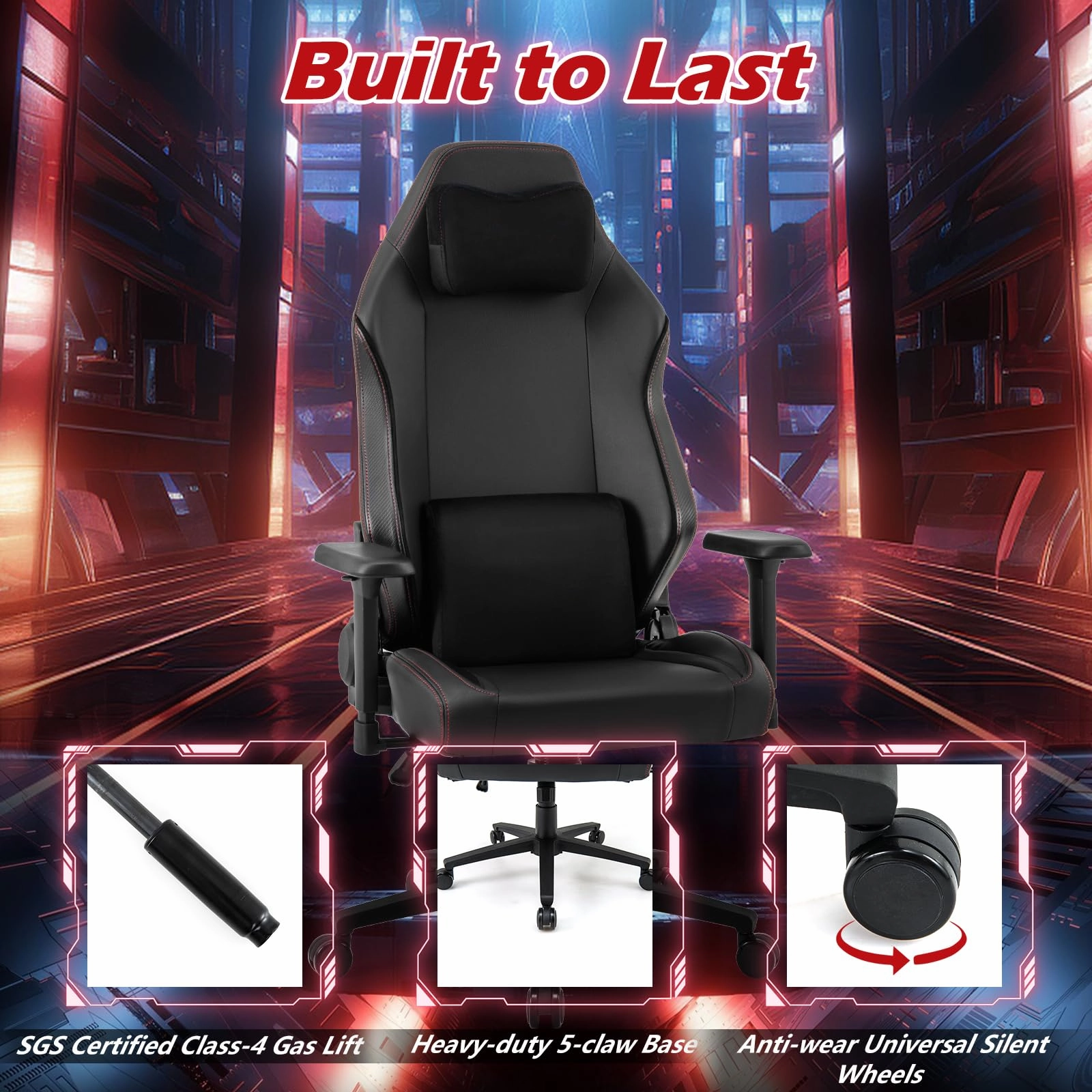 Giantex Ribbed Office Chair