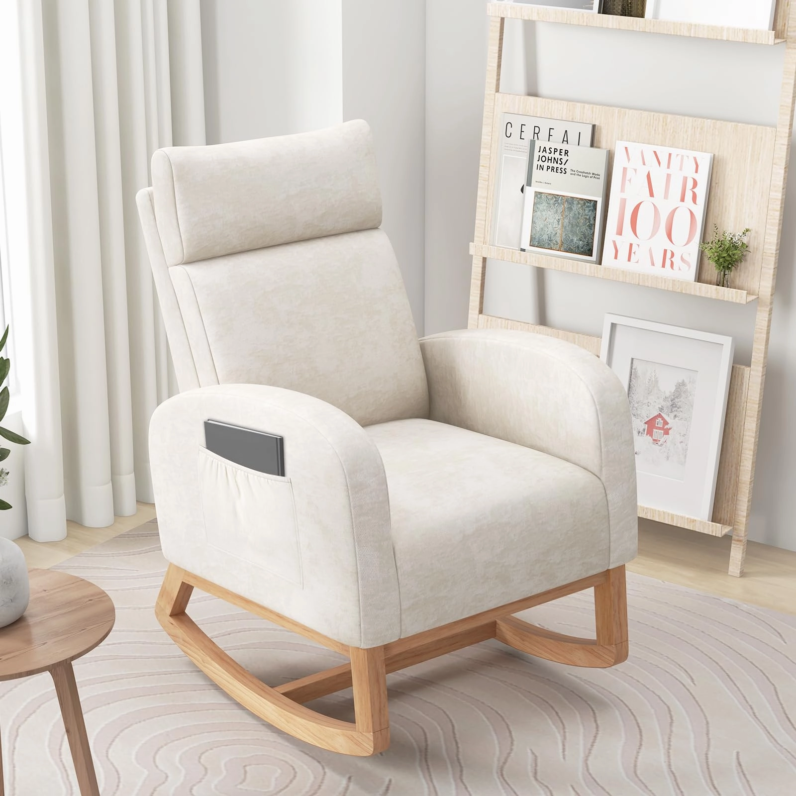 Giantex Rocking Chair Nursery for Living Room