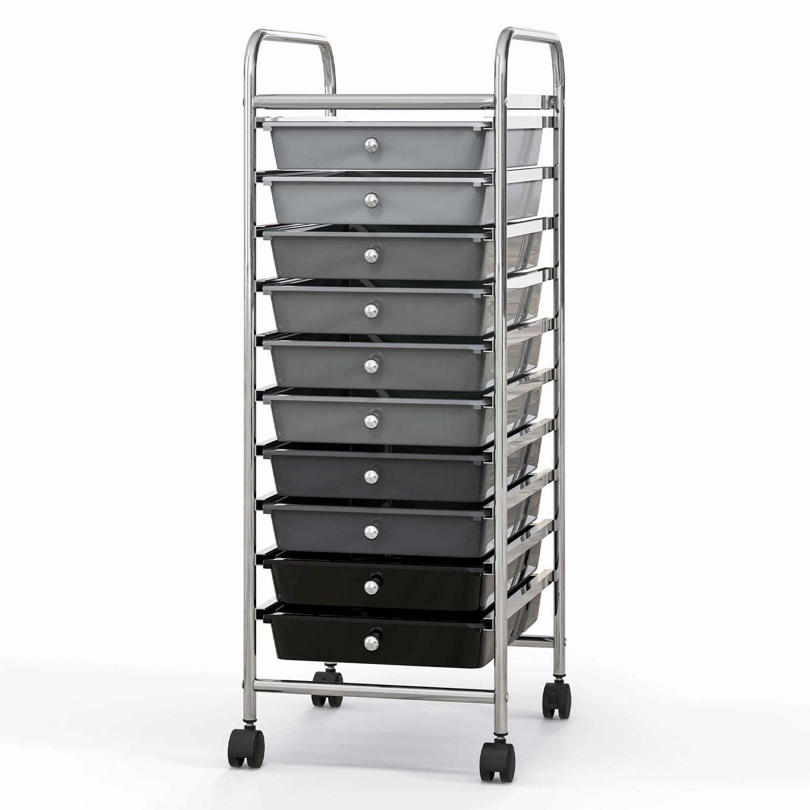 Giantex Rolling Storage Cart on Wheels with 10 Drawers