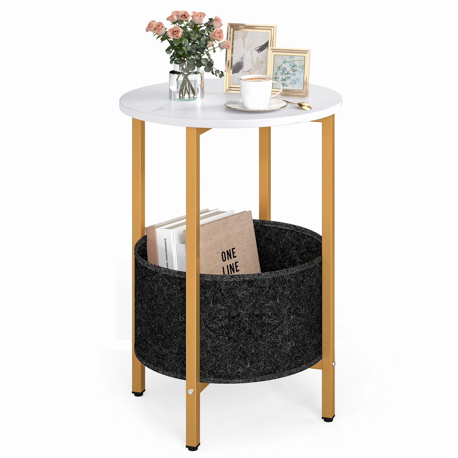 Giantex Round End Table