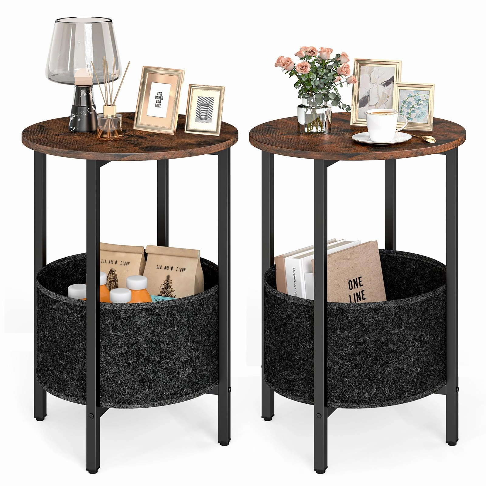 Giantex Round End Table