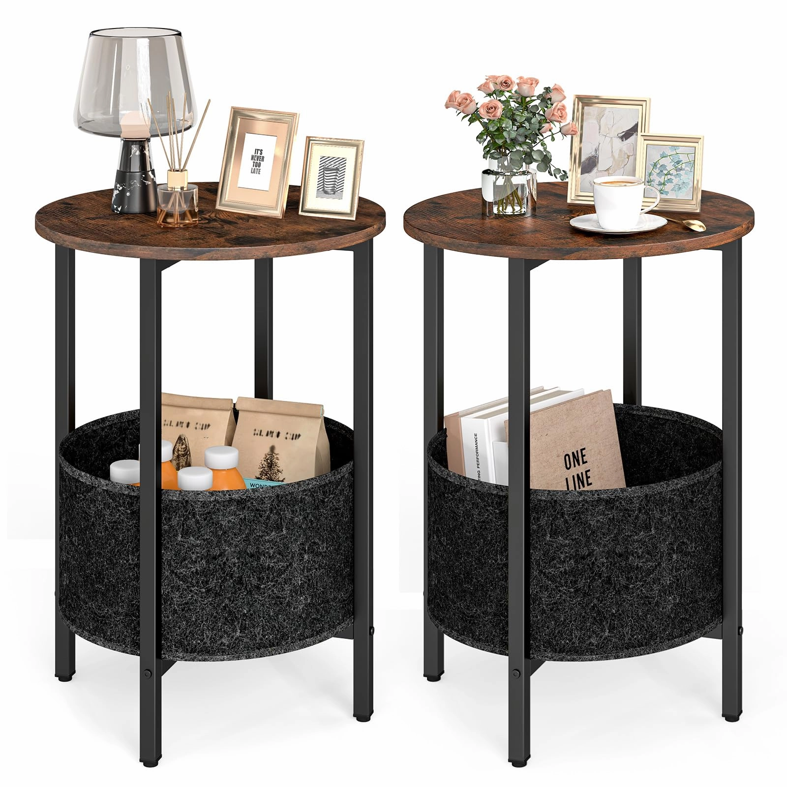Giantex Round End Table