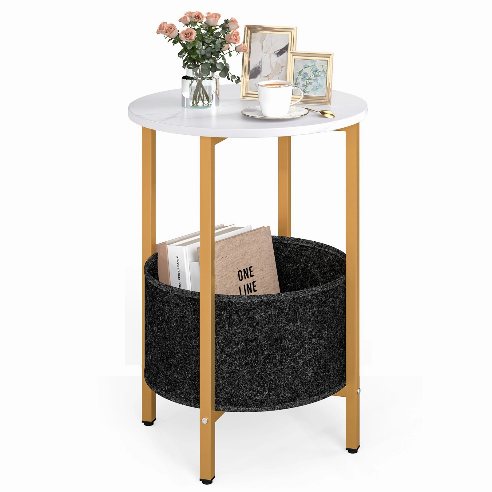 Giantex Round End Table