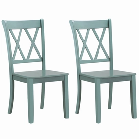 Giantex Rubber Wood Dining Room Side Chair kitchen towel, placemats