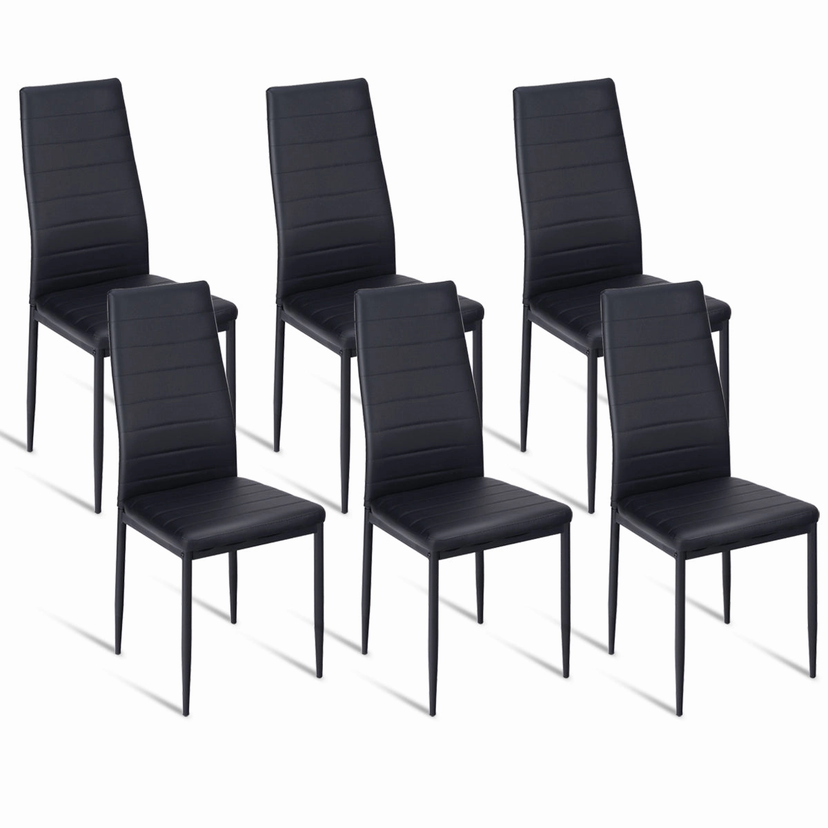 Giantex Set of 6 Dining Chairs kitchen towel, placemats