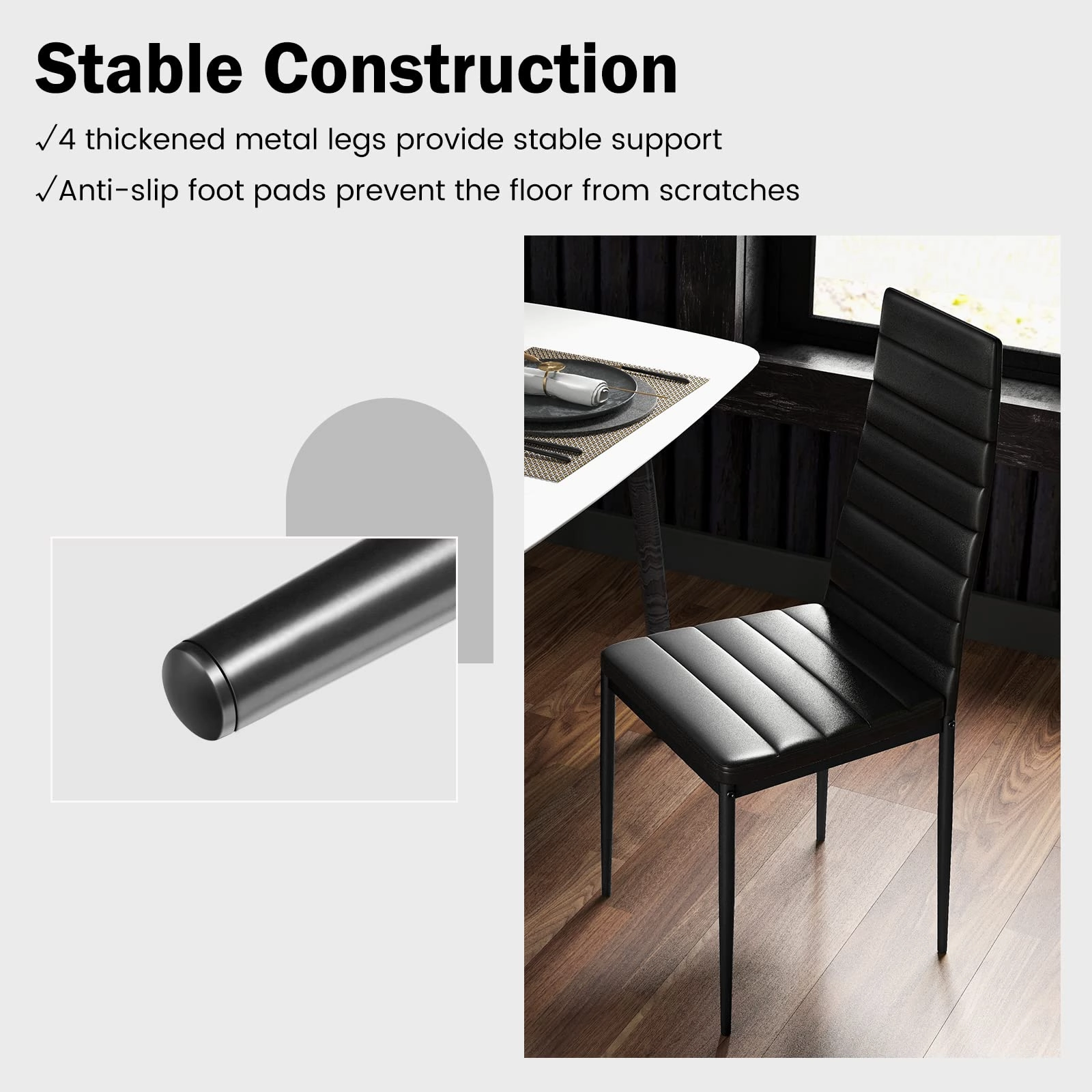Giantex Set of 6 Dining Chairs
