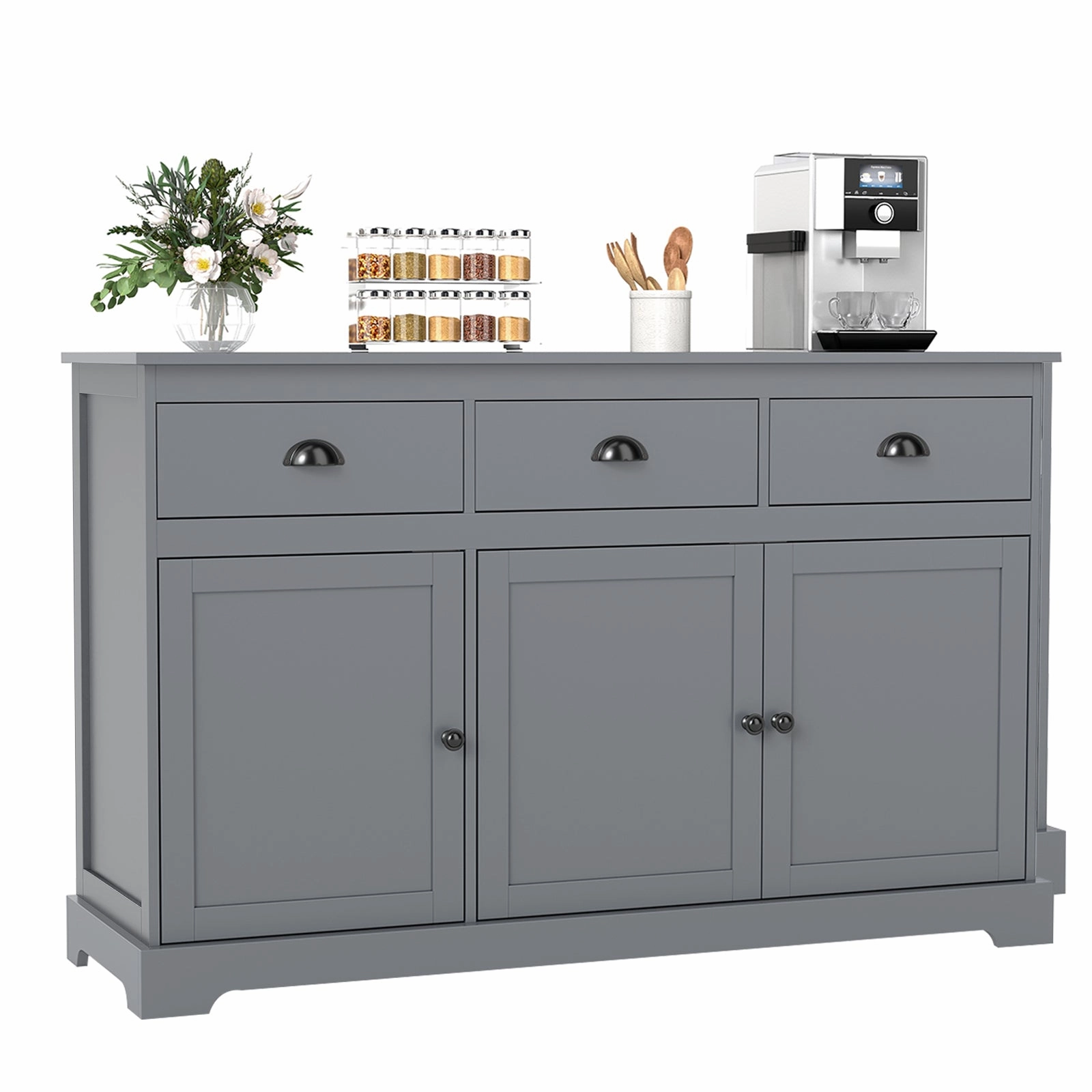 Giantex Sideboard Buffet Server Storage Cabinet Console Table