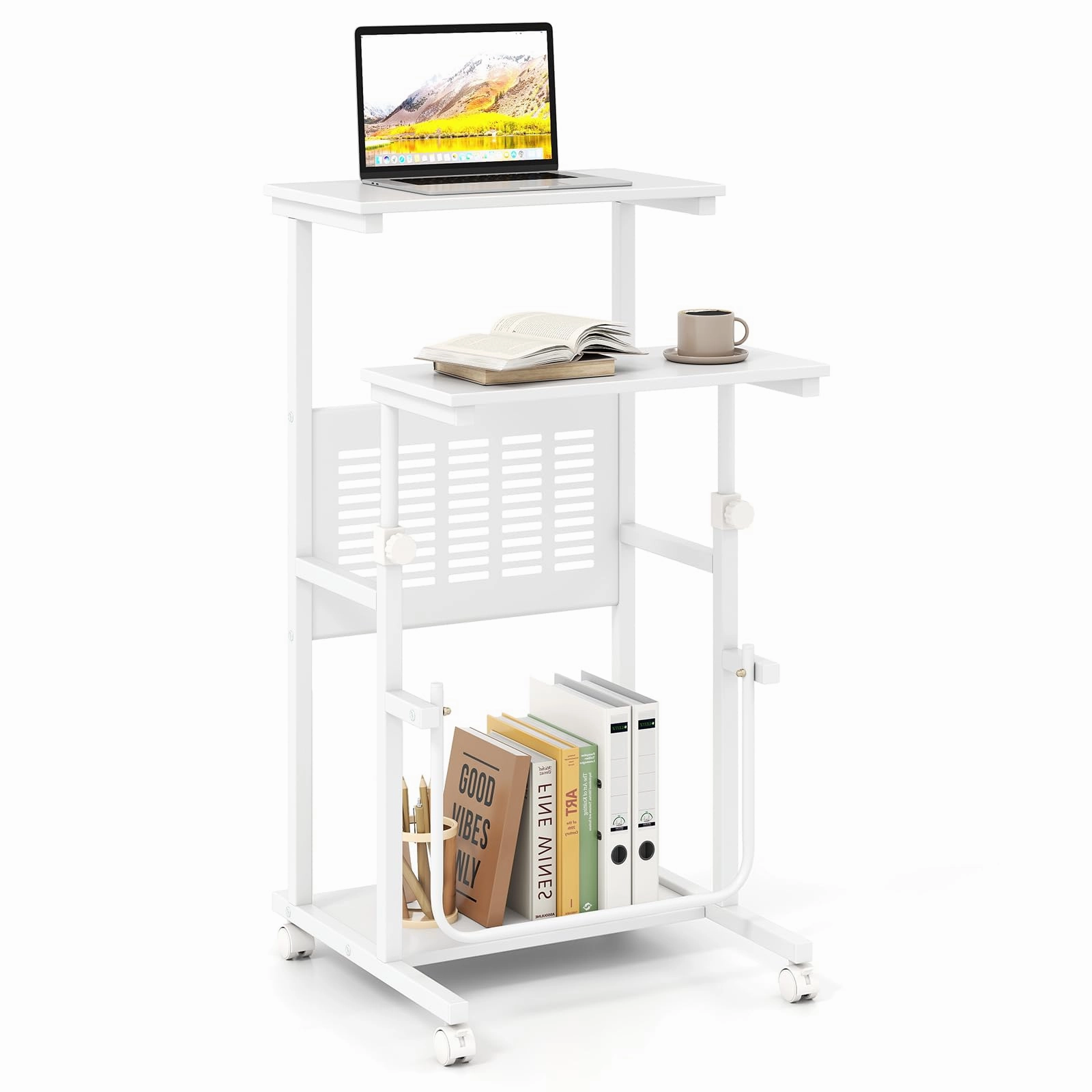 Giantex Small Standing Desk for School Lecture Home Office