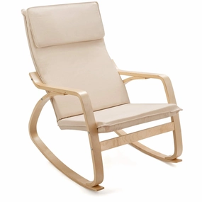 Giantex Stable Wooden Frame Relaxing Modern Leisure Armchair Suitable for Living Room, Bedroom, Balcony, Nursery Room sectional sofa, corner couch