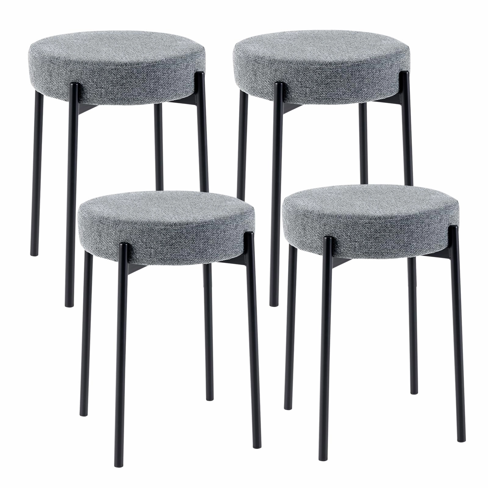 Giantex Stackable Stools Set of 4