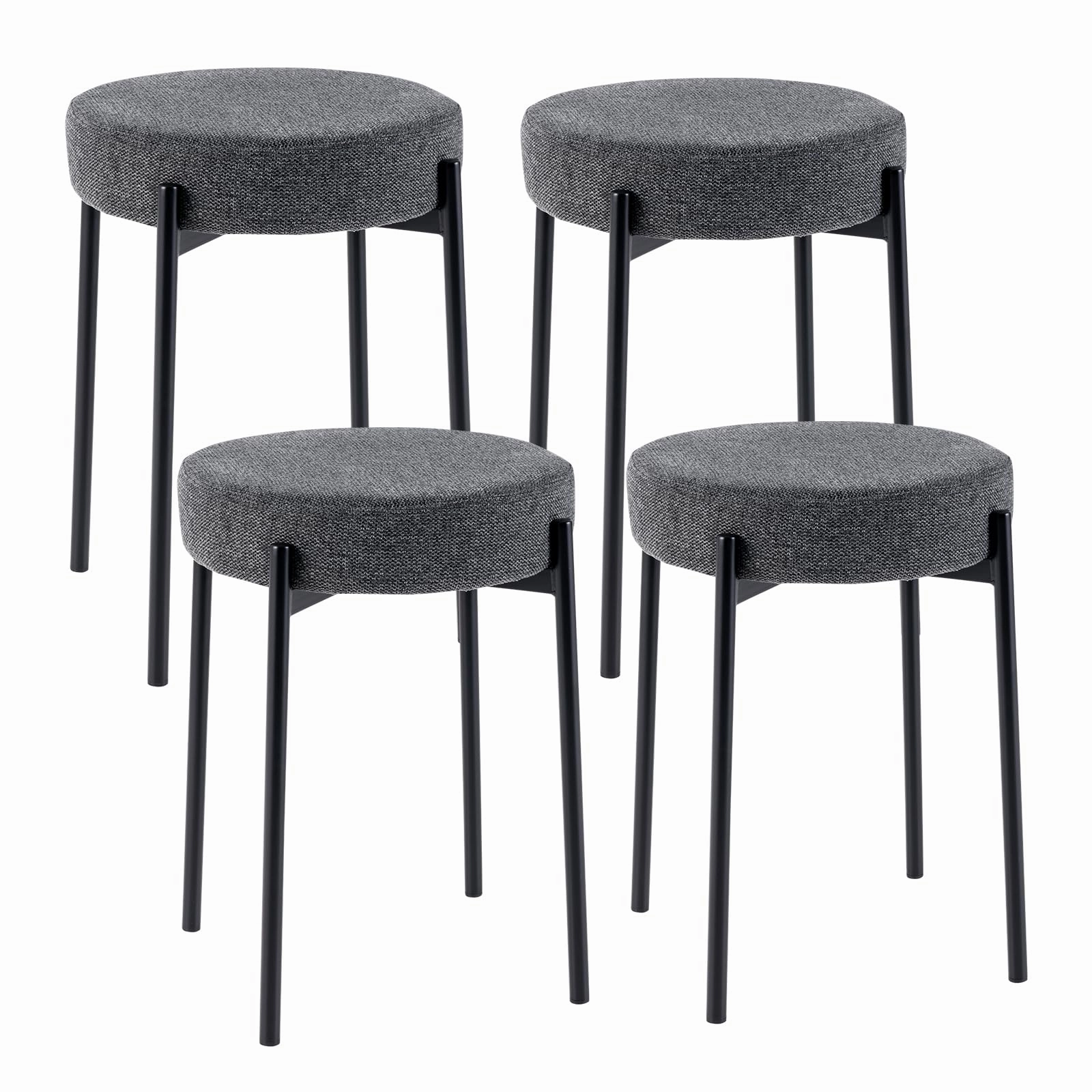 Giantex Stackable Stools Set of 4