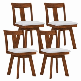 Giantex Swivel Dining Chairs Set of 2/4 kitchen towel, placemats